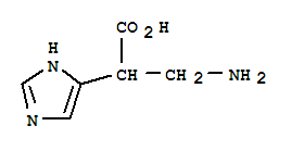 1H-imidazole-4-aceticacid,alpha-(aminomethyl)-(9ci) Structure,757185-97-0Structure