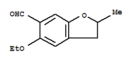 5-Ethoxy-2-methyl-2,3-dihydro-benzofuran-6-carbaldehyde Structure,757220-25-0Structure