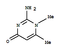 4(1H)-pyrimidinone,2-amino-1,6-dimethyl-(9ci) Structure,757881-23-5Structure