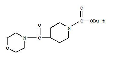 1-Boc-4-(morpholine-4-carbonyl)piperidine Structure,757949-39-6Structure