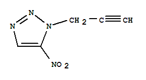 1H-1,2,3-triazole,5-nitro-1-(2-propynyl)-(9ci) Structure,757995-72-5Structure