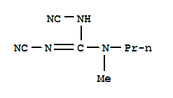 Guanidine, n,n-dicyano-n-methyl-n-propyl-(9ci) Structure,758630-05-6Structure