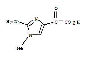 1H-imidazole-4-aceticacid,2-amino-1-methyl-alpha-oxo-(9ci) Structure,758642-20-5Structure