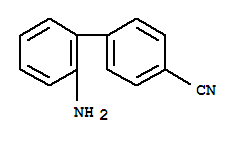 2-Amino-biphenyl-4-carbonitrile Structure,75898-35-0Structure