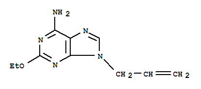 9H-purin-6-amine,2-ethoxy-9-(2-propenyl)-(9ci) Structure,759419-39-1Structure