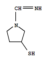 3-Pyrrolidinethiol,1-(iminomethyl)-(9ci) Structure,760132-90-9Structure