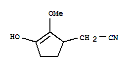 2-Cyclopentene-1-acetonitrile, 3-hydroxy-2-methoxy-(9ci)Structure,760160-20-1Structure 2-Cyclopentene-1-acetonitrile, 3-hydroxy-2-methoxy-(9ci) Structure,760160-20-1Structure