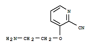 2-Pyridinecarbonitrile,3-(2-aminoethoxy)-(9ci) Structure,760161-21-5Structure