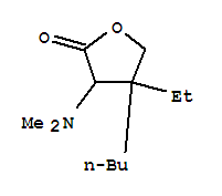 2(3H)-furanone,4-butyl-3-(dimethylamino)-4-ethyldihydro-(9ci)Structure,760192-69-6Structure 2(3H)-furanone,4-butyl-3-(dimethylamino)-4-ethyldihydro-(9ci) Structure,760192-69-6Structure