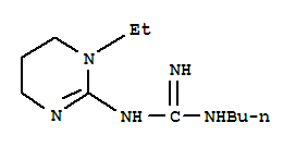 (9ci)-n-丁基-n-(1-乙基-1,4,5,6-四氫-2-嘧啶)-胍結(jié)構(gòu)式_760885-51-6結(jié)構(gòu)式