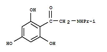 Ethanone, 2-[(1-methylethyl)amino]-1-(2,4,6-trihydroxyphenyl)-(9ci) Structure,761338-91-4Structure