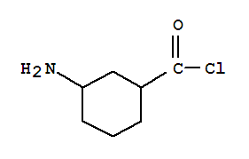 Cyclohexanecarbonyl chloride, 3-amino-(9ci) Structure,761353-87-1Structure