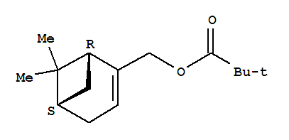 [(1R,5s)-6,6-dimethylbicyclo[3.1.1]hept-2-en-2-yl]methyl pivalate Structure,76163-95-6Structure