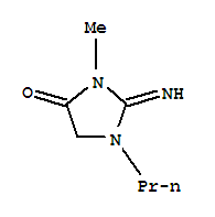 (9ci)-2-亞氨基-3-甲基-1-丙基-4-咪唑啉酮結(jié)構(gòu)式_762213-36-5結(jié)構(gòu)式