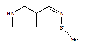 1,4,5,6-Tetrahydro-1-methylpyrrolo[3,4-c]pyrazole Structure,762233-62-5Structure