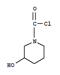 1-Piperidinecarbonyl chloride, 3-hydroxy-(9ci) Structure,76263-92-8Structure