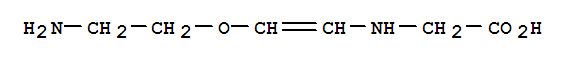 (9ci)-n-[2-(2-氨基乙氧基)乙烯]-甘氨酸結構式_763034-89-5結構式