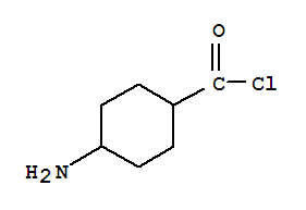 Cyclohexanecarbonyl chloride, 4-amino-(9ci) Structure,763036-24-4Structure