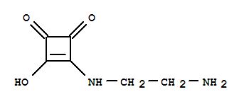 3-Cyclobutene-1,2-dione, 3-[(2-aminoethyl)amino]-4-hydroxy-(9ci) Structure,763059-71-8Structure