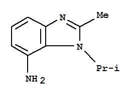 1H-benzimidazol-7-amine,2-methyl-1-(1-methylethyl)-(9ci) Structure,76320-93-9Structure