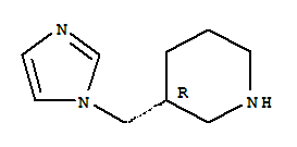 Piperidine, 3-(1h-imidazol-1-ylmethyl)-, (3r)-(9ci) Structure,763919-35-3Structure