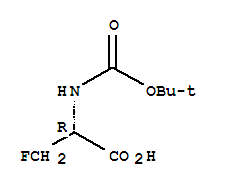 (9ci)-n-[(1,1-二甲基乙氧基)羰基]-3-氟-L-丙氨酸結(jié)構(gòu)式_76399-81-0結(jié)構(gòu)式