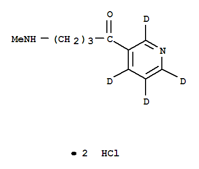 4-(Methylamino)-1-(3-pyridyl-d4)-1-butanone dihydrochloride Structure,764661-23-6Structure