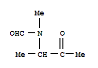 Formamide, n-methyl-n-(1-methyl-2-oxopropyl)-(9ci) Structure,76467-27-1Structure