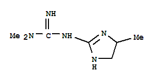 (9ci)-n-(4,5-二氫-4-甲基-1H-咪唑-2-基)-N,N-二甲基-胍結構式_765210-93-3結構式