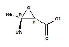 (9ci)-3-甲基-3-苯基-, 反式-環(huán)氧乙烷羰酰氯結(jié)構(gòu)式_76527-42-9結(jié)構(gòu)式