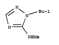 1H-1,2,4-triazol-5-amine,n-methyl-1-(2-methylpropyl)-(9ci) Structure,765841-87-0Structure