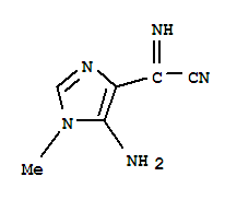 1H-imidazole-4-acetonitrile,5-amino-alpha-imino-1-methyl-(9ci) Structure,765943-20-2Structure