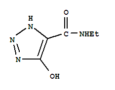 1H-1,2,3-triazole-4-carboxamide,n-ethyl-5-hydroxy-(9ci) Structure,766478-75-5Structure