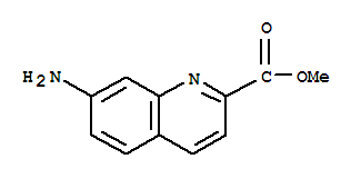 (9ci)-7-氨基-2-喹啉羧酸甲酯結(jié)構(gòu)式_766485-24-9結(jié)構(gòu)式