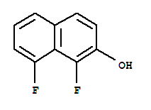 2-Naphthalenol, 1,8-difluoro- Structure,767320-15-0Structure