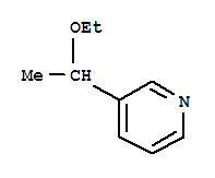 Pyridine, 3-(1-ethoxyethyl)-(5ci) Structure,767334-30-5Structure