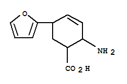 3-Cyclohexene-1-carboxylicacid,2-amino-5-(2-furanyl)-(9ci) Structure,767596-75-8Structure