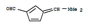 1,4-Cyclopentadiene-1-carboxaldehyde, 3-[(dimethylamino)methylene]-(7ci,9ci) Structure,76794-25-7Structure