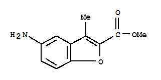 2-Benzofurancarboxylicacid,5-amino-3-methyl-,methylester(9ci) Structure,768352-18-7Structure