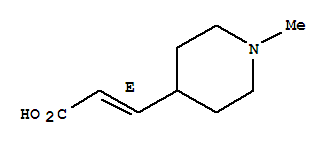 2-Propenoicacid,3-(1-methyl-4-piperidinyl)-,(2e)-(9ci) Structure,768370-97-4Structure