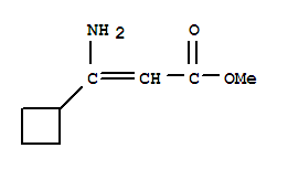 2-Propenoicacid,3-amino-3-cyclobutyl-,methylester(9ci) Structure,768397-63-3Structure