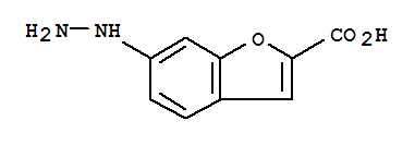 2-Benzofurancarboxylicacid,6-hydrazino-(9ci) Structure,76897-54-6Structure