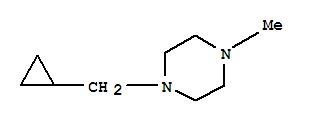 Piperazine, 1-(cyclopropylmethyl)-4-methyl-(9ci) Structure,769073-36-1Structure