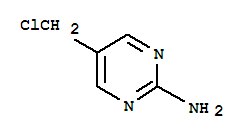 5-(Chloromethyl)-2-pyrimidinamine Structure,769083-57-0Structure