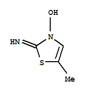 2(3H)-thiazolimine,3-hydroxy-5-methyl-(9ci)Structure,770652-24-9Structure 2(3H)-thiazolimine,3-hydroxy-5-methyl-(9ci) Structure,770652-24-9Structure