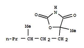 (9ci)-5-甲基-5-(3-甲基己基)-2,4-噁唑啉二酮結構式_770655-35-1結構式