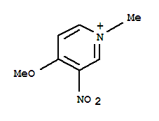 Pyridinium, 4-methoxy-1-methyl-3-nitro-(9ci) Structure,770682-76-3Structure