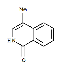 4-Methyl-1(2h)-isoquinolinone Structure,77077-83-9Structure