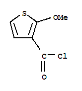 (9ci)-2-甲氧基-3-噻吩羰酰氯結(jié)構(gòu)式_77133-29-0結(jié)構(gòu)式