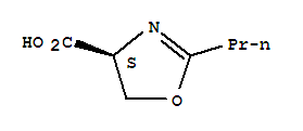 (4s)-(9ci)-4,5-二氫-2-丙基-4-噁唑羧酸結(jié)構(gòu)式_771468-58-7結(jié)構(gòu)式